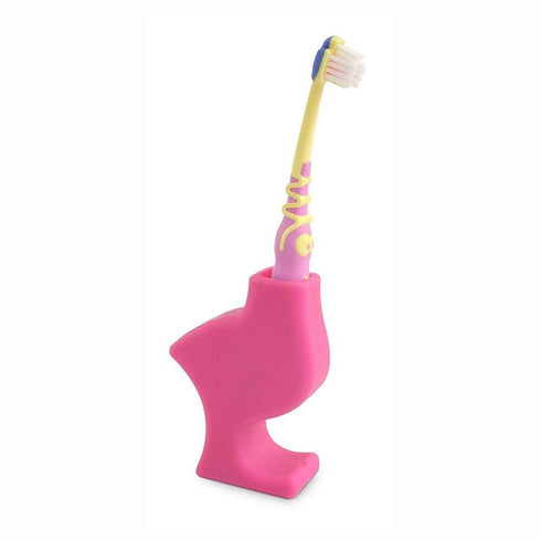 AussieSuperStore Homeware Supplies Creative Kids Animal Toothbrush Holder Stand - Cute Bird Design CBBIRDHOLDER
